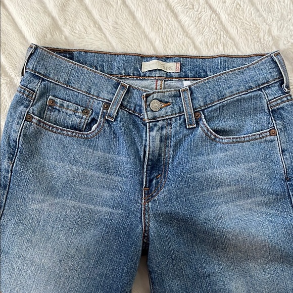 Levi's 505 Straight Leg Jeans (Blue) 4S - Picture 4 of 8